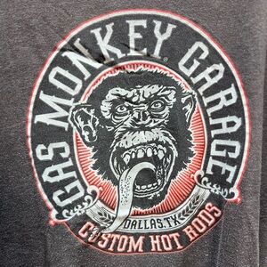 Gas Monkey Garage Men’s 3XL Graphic Tee | Custom Hot Rods | Dallas TX | Black